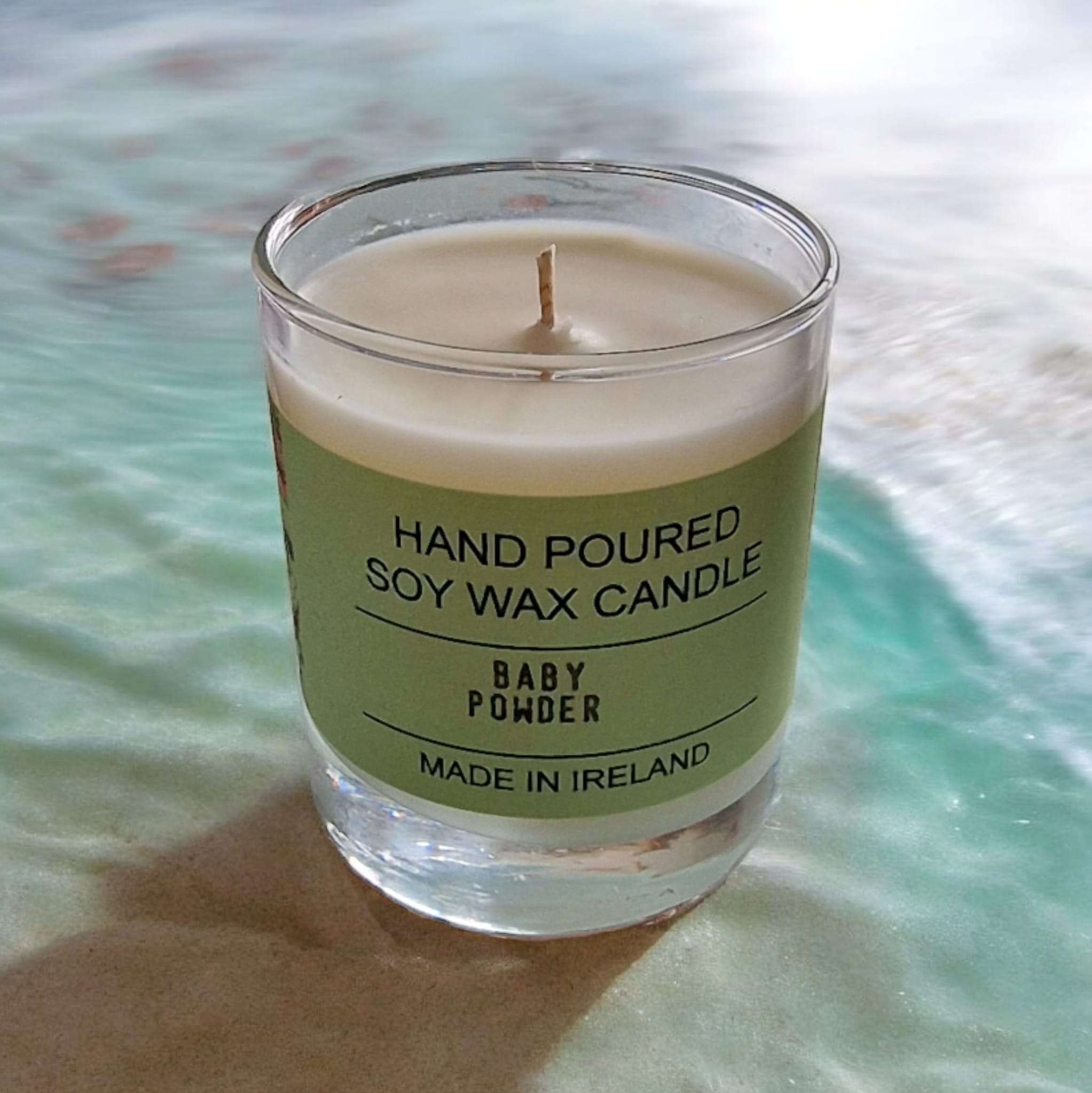Hand Poured Baby Powder Candle - Image 3